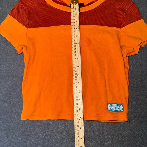 Forever 21 Surfer Vibe Orange Baby Tee - Picture 6 of 6